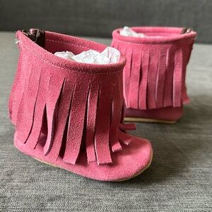 Gracious May Fringe Boots